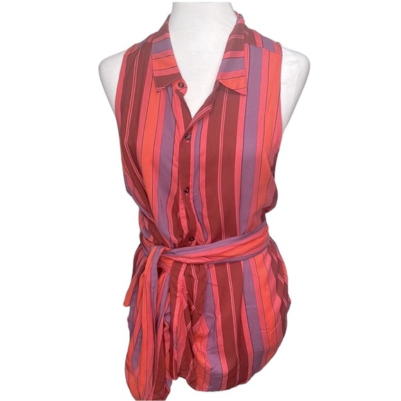 Free People Mackenzie Wrap Blouse - Picture 2 of 8